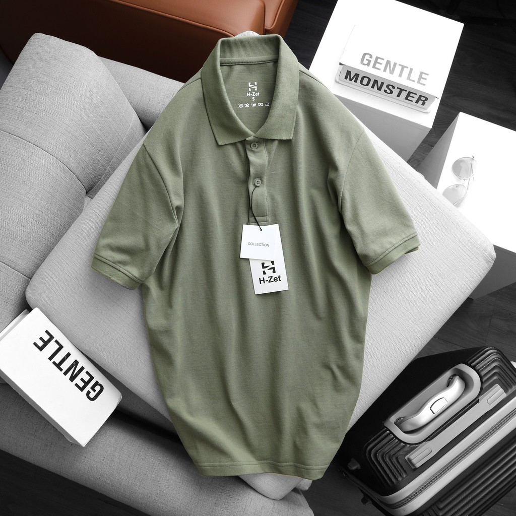 Áo Polo cổ bẻ trơn nam - vải cá sấu cao cấp với nhiều màu đẹp PLHZ | BigBuy360 - bigbuy360.vn