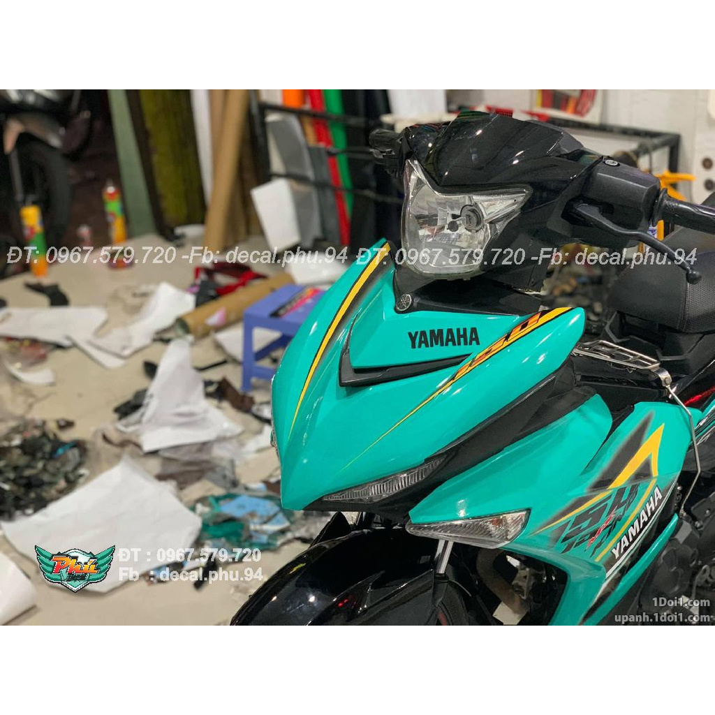 Tem Rời Exciter 150 Xanh ngọc (J)