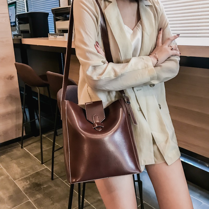 Giỏ xách nữ đeo chéo thời trang hàn quốc mẫu mới hot nhất 2019 - Lupine