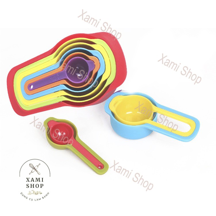 Dụng Cụ Làm Bánh Cup Đong Làm Bánh Thìa Định Lượng Làm Bánh Xamishop