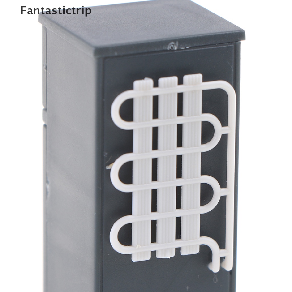 1 Tủ Lạnh mini Bằng Nhựa Nhiều Màu Trang Trí Nhà Búp Bê