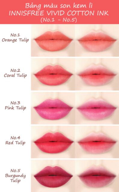 Son tint lì Innisfree Vivid Cotton Ink🌷🌷🌷 | BigBuy360 - bigbuy360.vn