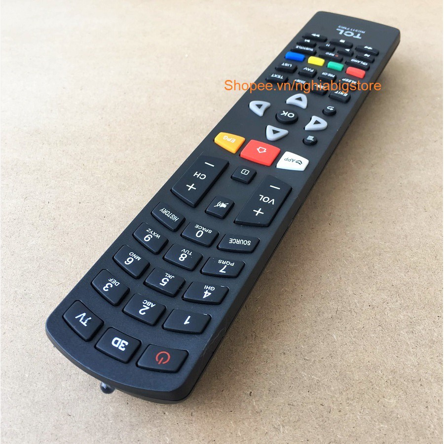 Remote Điều Khiển Tivi TCL, Internet Smart TV RC311FM13