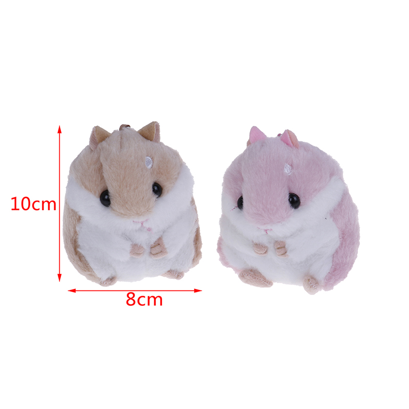 Chuột Hamster Nhồi Bông Đáng Yêu 10cm