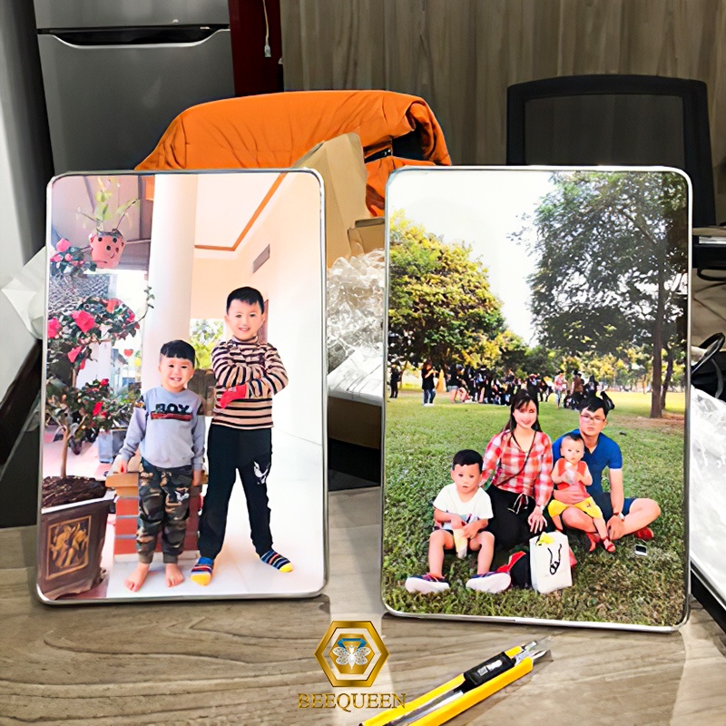 Khung Ảnh Gỗ Tráng Gương Để Bàn - Treo Tường Khung Ảnh Cá Nhân, Gia Đình ,Kỷ Yếu, Ảnh Cưới Hỏi Theo Yêu Cầu