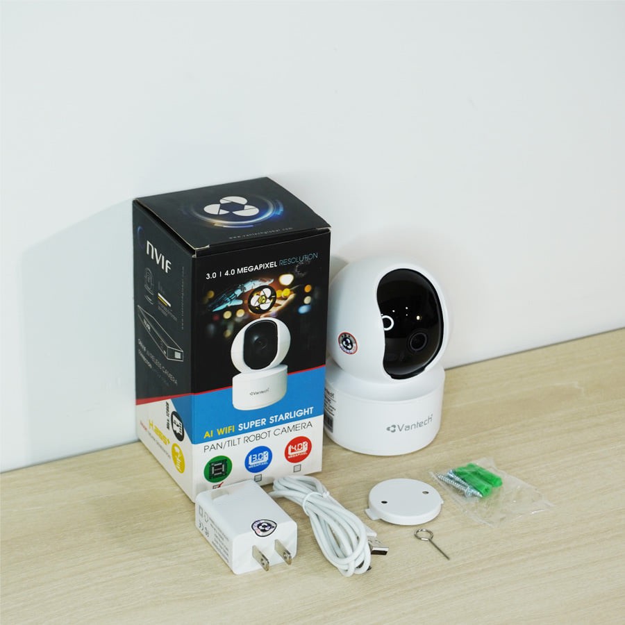 [Hot Sale] Camera AI Wifi 4MP VANTECH AI-V2010C