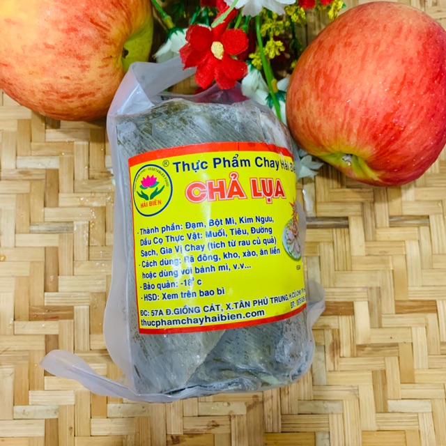 500g CHẢ LỤA CHAY (1 cây) / chỉ bán tại HCM