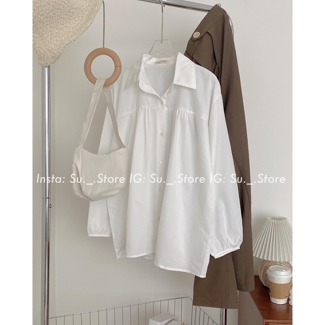Áo bbd tay bo cổ bẻ A2217 SUSTORE