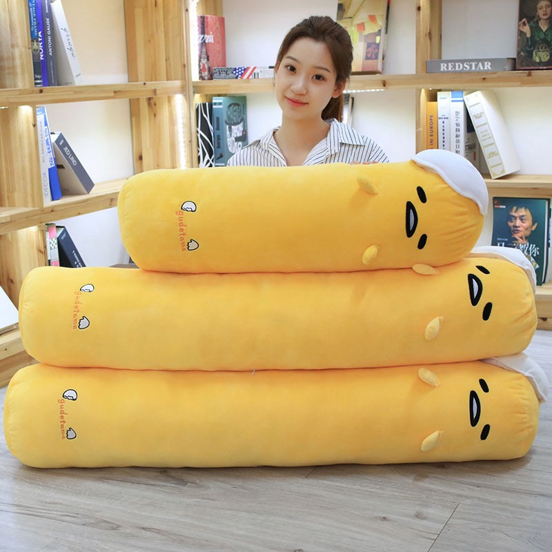 Gối Ôm Nhồi Bông Dài Hình Trứng Lười Gudetama 2 Kích Thước 84224207