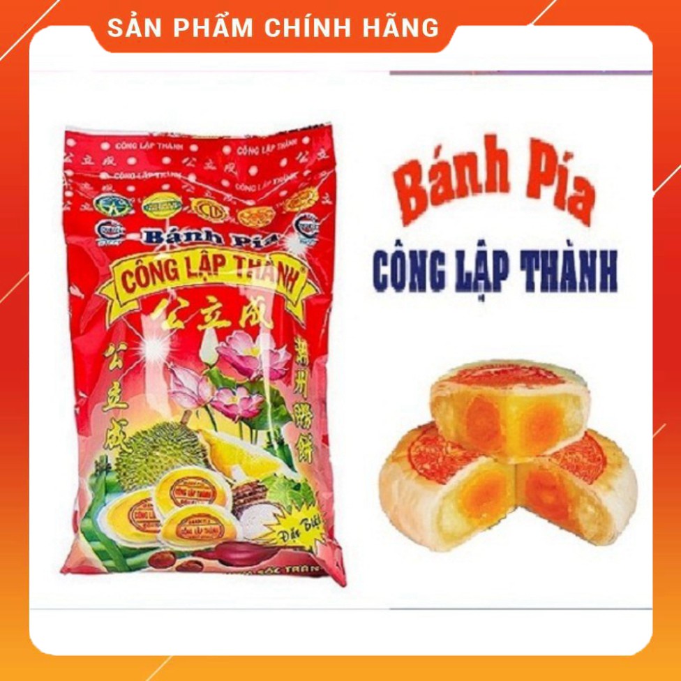 BÁNH PÍA ĐẬU XANH SẦU RIÊNG TRỨNG MUỐI [Đặc sản Sóc Trăng]