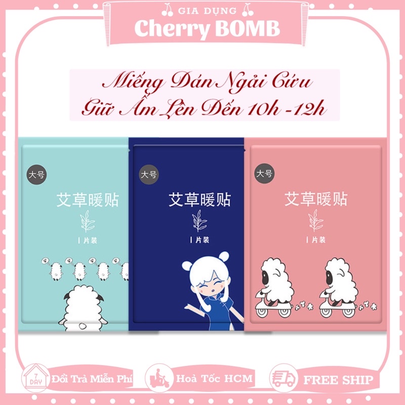 10 Miếng Dán Giữ Nhiệt Cơ Thể/ Bàn Chân 10 Giờ - Set 10 Miếng Dán Nóng Sưởi Ấm Ngày Đèn Đỏ, Đau Bụng Kinh