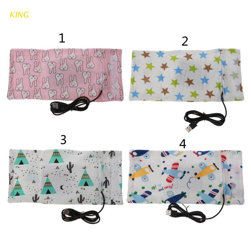 Túi Đựng Bình Sữa Giữ Nhiệt Usb Di Động Tiện Dụng Cho Bé