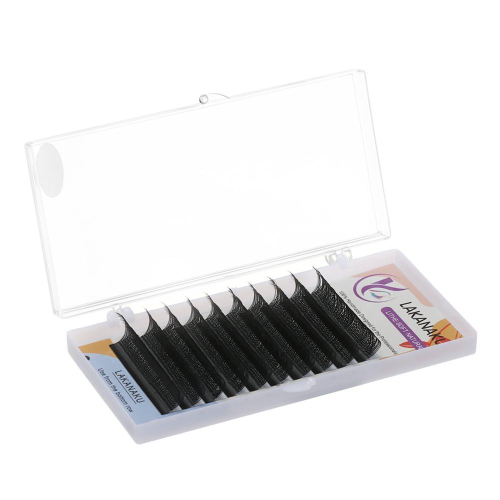 Hộp 10 Hàng Lông Mi Giả Mềm Tự Làm 8-15mm