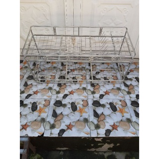 Kệ chén inox 2 tầng 201