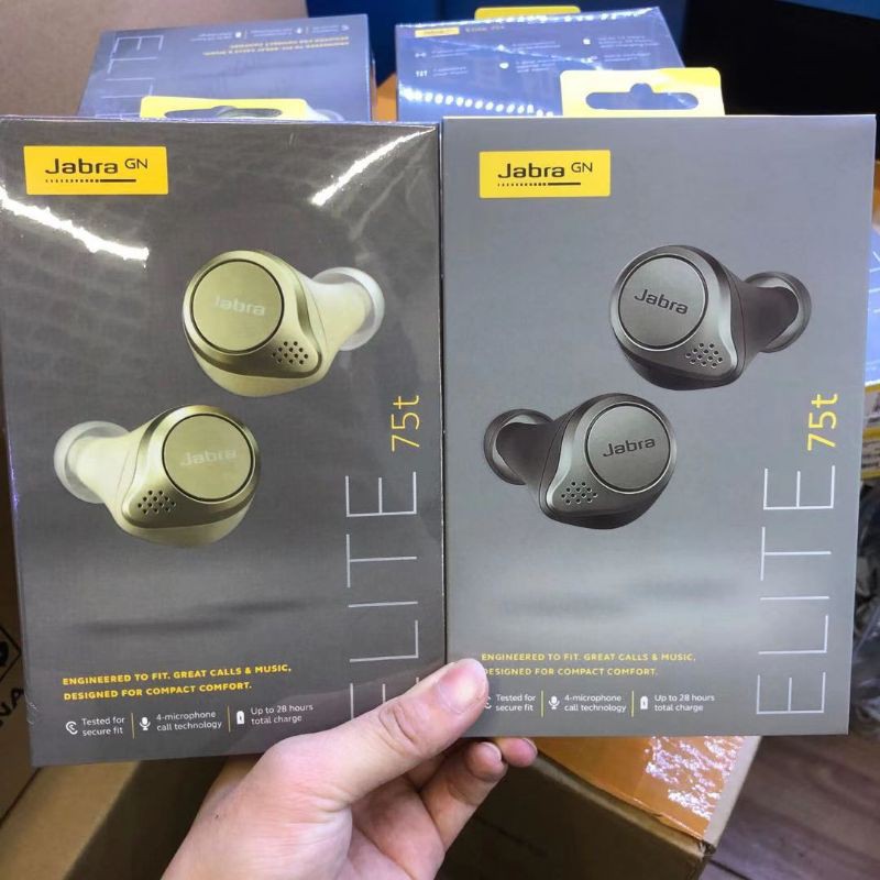 Tai Nghe Bluetooth Không Dây Jabra Elite 75T