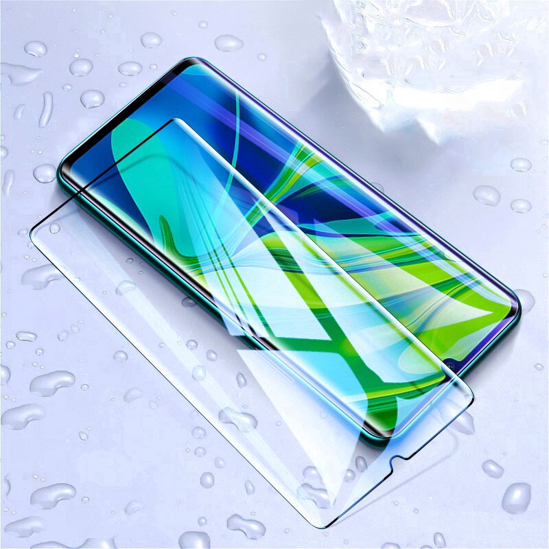 Set kính cường lực bảo vệ màn hình + miếng dán bảo vệ camera sau cho Xiaomi Mi Note 10 Pro Mi Cc9 Pro