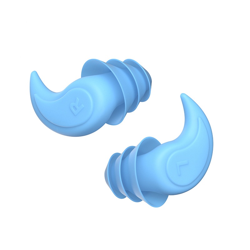 Nút Bịt Tai Bằng Silicone Cách Âm Hình Vây Cá Mập Cho Học Sinh