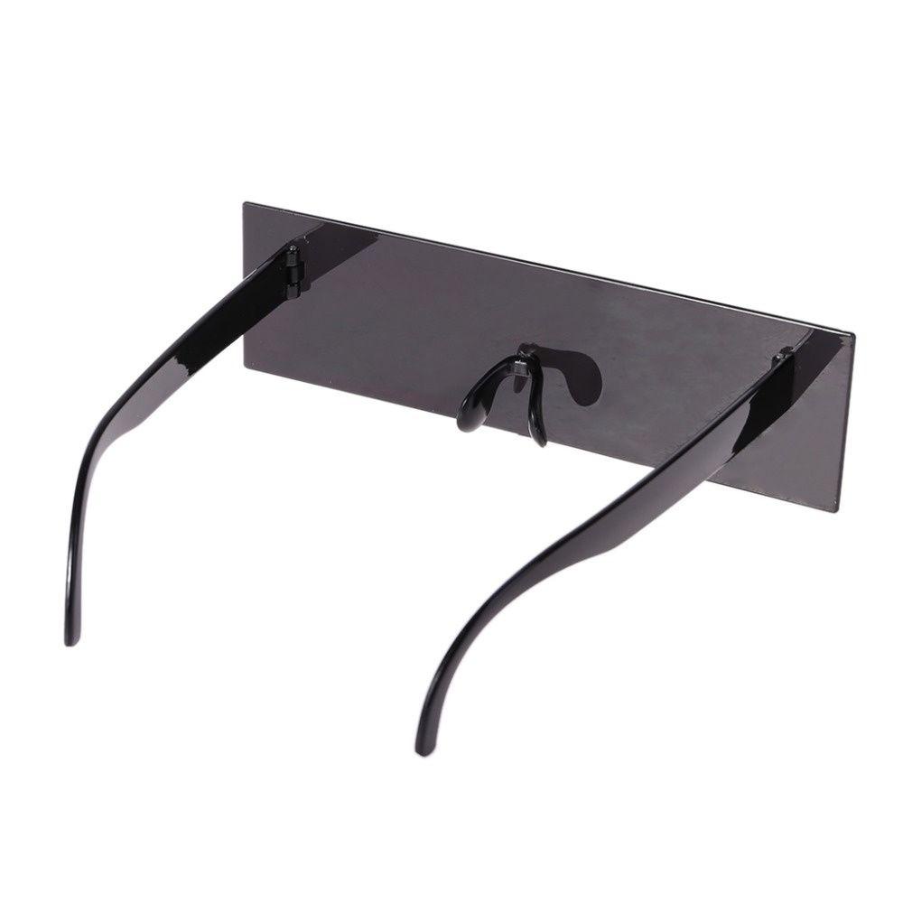 Fallforbeauty Kính Mát Gọng Nhỏ Hình Chữ Nhật Phong Cách Đường Phố Retro Thug Life