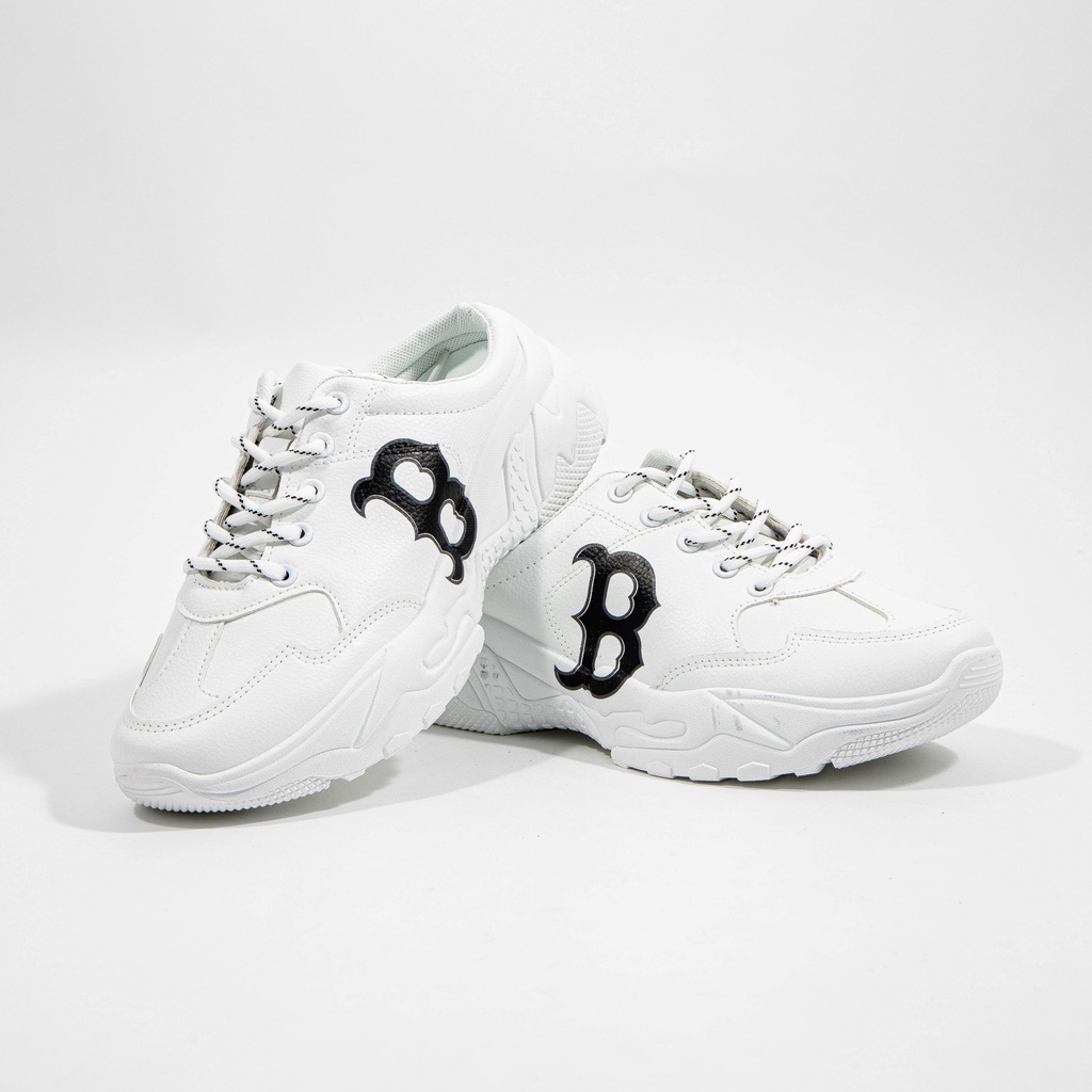 Giày MWC 5348 - Giày Thể Thao Nam, Sneaker Thời Trang, Sục Da Đế Cao Chữ B Năng Động
