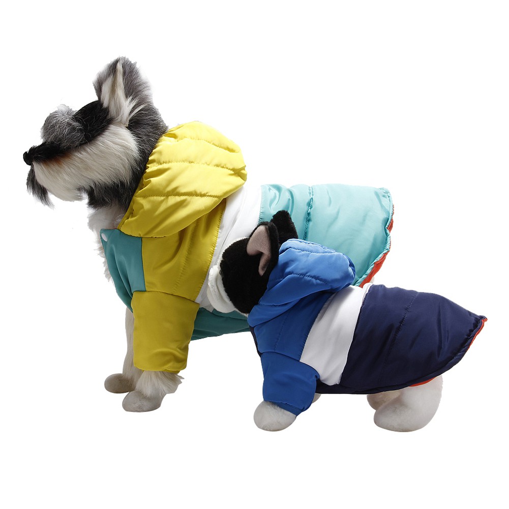 Áo khoác thú cưng ấm áp mùa đông nhiều màu sắc