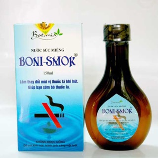 Nước súc miệng Boni-smok 150ml