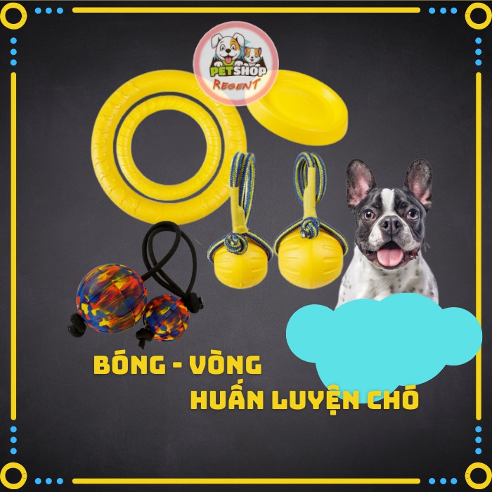 Bóng Cao Su - Vòng Cao Su - Đĩa Cao Su Huấn Luyện Chó