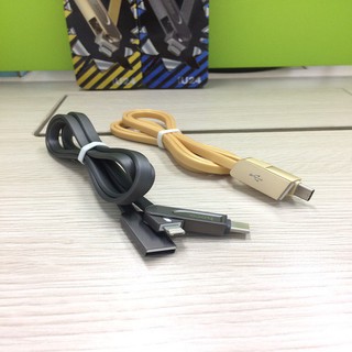 Cáp Hoco U24 lightning + micro + type-c - Hàng Chính Hãng Hoco