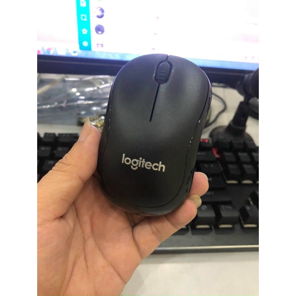 Chuột Không Dây Logitech M220 Silent mới tặng kèm pin TCbest xịn