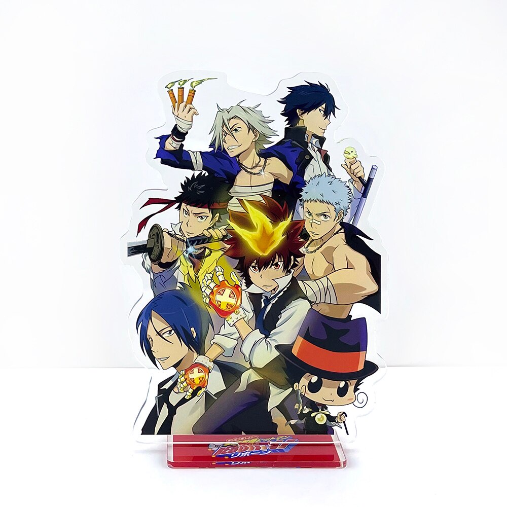 Kateikyoushi Hitman Reborn! #Giá Đỡ Mô Hình Nhân Vật Sawada Tsunayoshi Yamamoto Gokudera Hibari