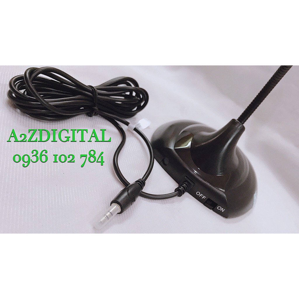 MICRO THU ÂM SM-008 SENICC DÙNG CHO MÁY TÍNH JACK CẮM 3.5mm