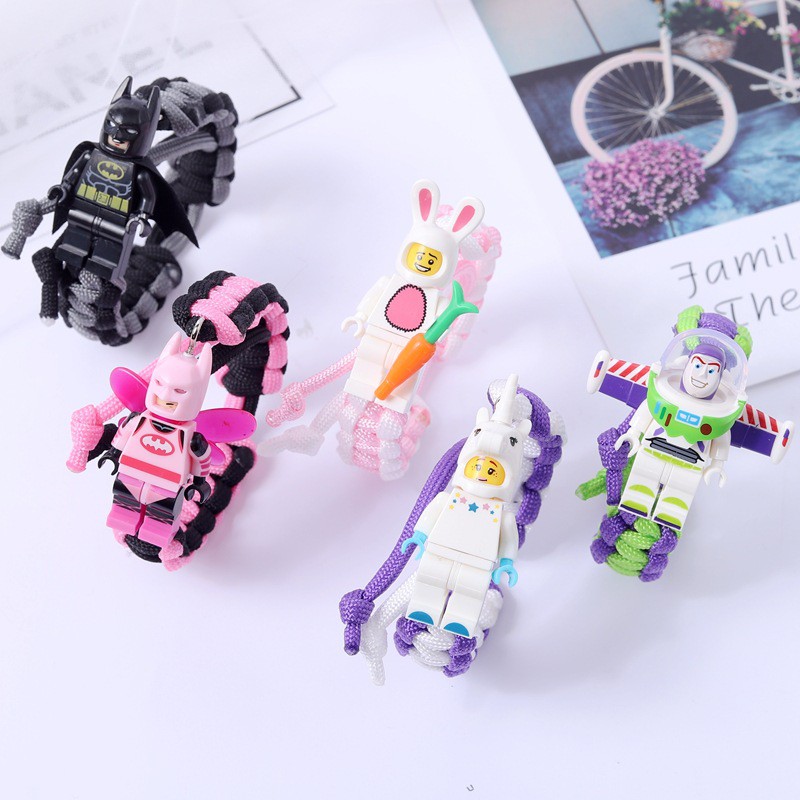 [17 MẪU] Vòng Tay LEGO Minifigures - Vòng Đeo Tay Paracord Mẫu Độc Lạ ⭐️ | BigBuy360 - bigbuy360.vn