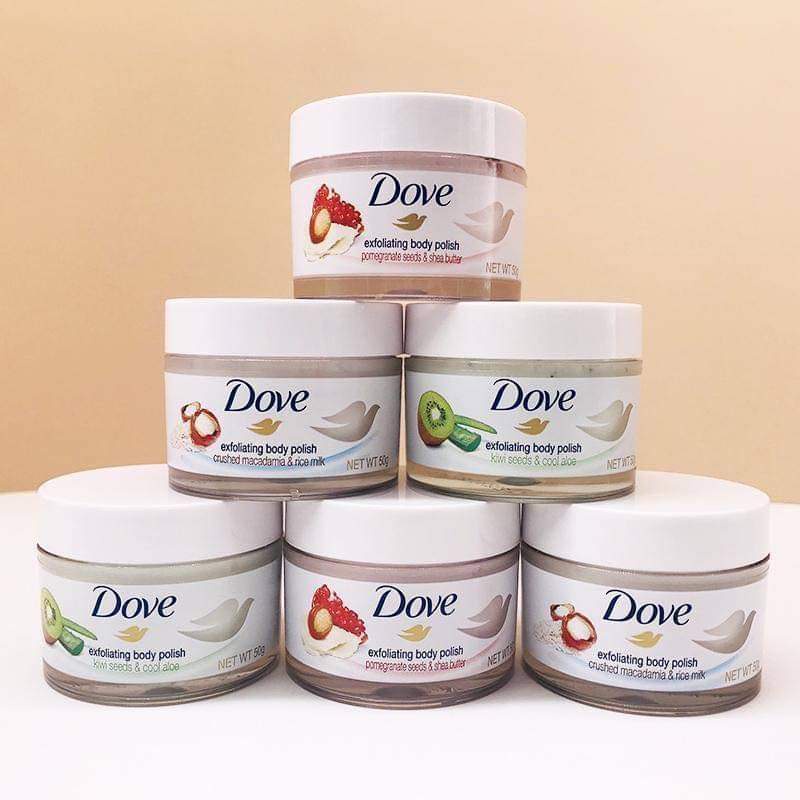 1 Hũ Lẻ Kem Tẩy Da Chết Toàn Thân DOVE 50g (Vị Ngẫu Nhiên)