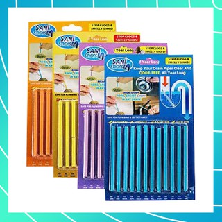 (thanh lý xả kho) HỘP 12 QUE THÔNG CỐNG RÃNH TRONG 3 GIÂY THANH LÝ KHO NHANH SANI STICKS