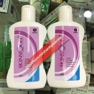 Sữa rửa mặt Skinsiogel Cleanser 150ml dành cho da nhạy cảm