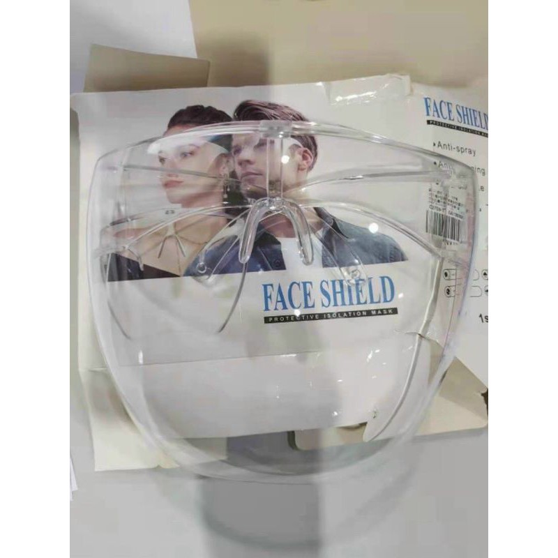 MẮT KÍNH BẢO HỘ THỜI TRANG NAM/NỮ 2021 Mặt Nạ Tấm Chắn Toàn Mặt Bằng Nhựa Acrylic Kính Bảo Vệ Mặt Kính Bảo Vệ Trong Suốt | BigBuy360 - bigbuy360.vn