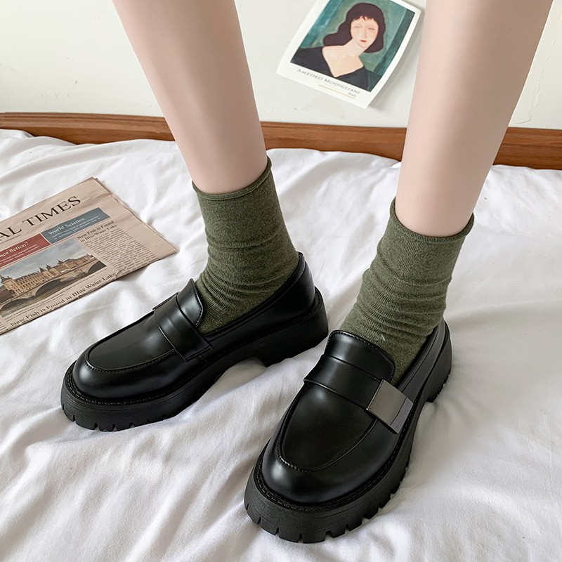 Giày búp bê phong cách retro Nhật Bản xinh xắn thời trang cho nữ | BigBuy360 - bigbuy360.vn