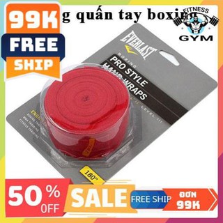 FREESHIP 🎁 Băng đa quấn tay đấm bốc Everlast 4.5m ⚡ Băng quấn tay boxing