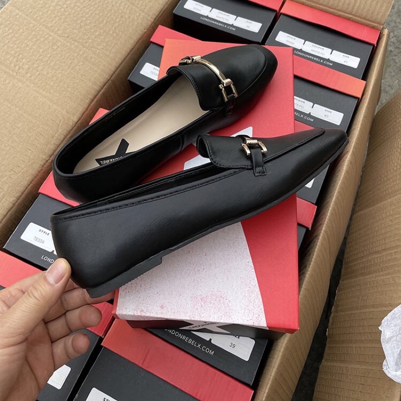 Giầy loafer da mềm xuất uk