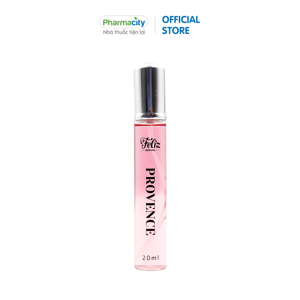 Nước hoa Feliz Perfume Provence (màu tím/trắng/hồng)