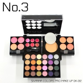Set trang điểm Sivanna Colors Pro Make Up Palette #No 03