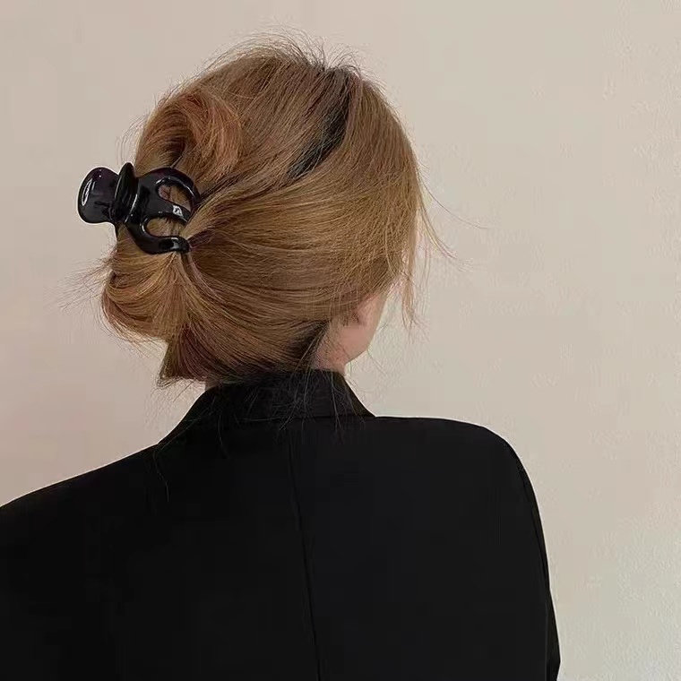 Kẹp tóc bằng Acrylic thiết kế đơn giản phong cách cá tính hợp thời trang cho nữ