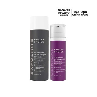 COMBO BHA + RETINOL VÀ BAKUCHIOL GIÚP TĂNG SINH COLLAGEN PAULA'S CHOICE 2010-8015
