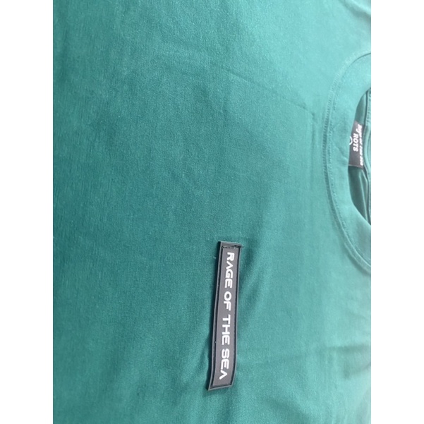 ÁO THUN(TEE) RAGE OF THE SEA (ROTS) BASIC LOGO SS1- MÀU XANH RÊU | BigBuy360 - bigbuy360.vn