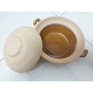 Nồi đất tráng men 16cm