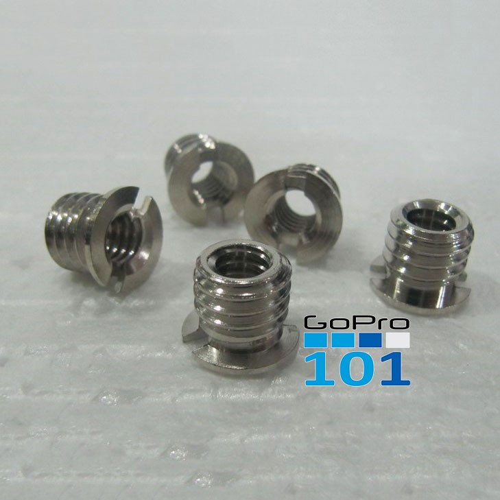 Ốc chuyển từ 3/8 inches về 1/4 inches chuyên dùng cho Tripod, Máy Ảnh, GoPro - GoPro101 - inoxnamkim