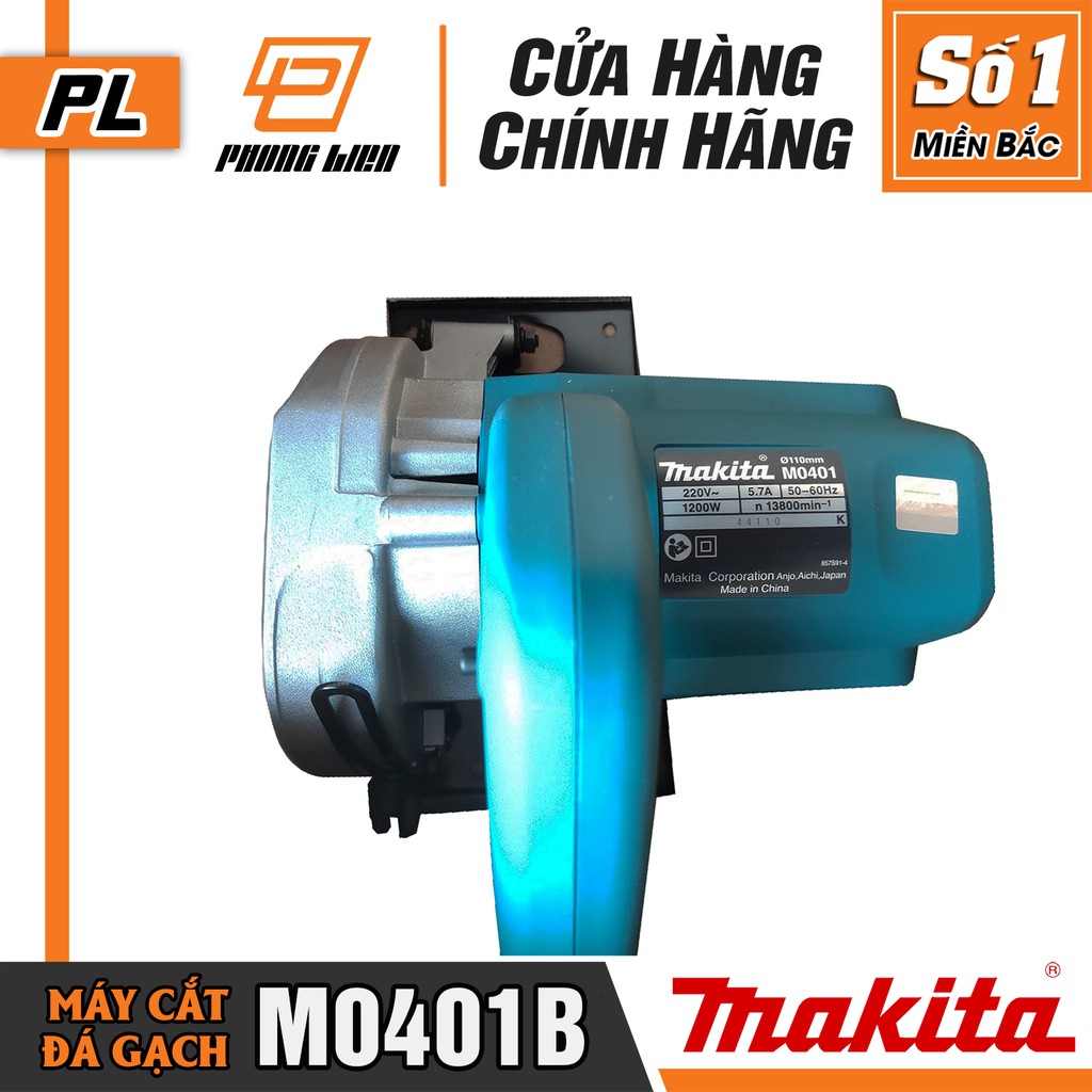 Máy Cắt Đá Gạch Makita M0401B (1200W-110MM) - Hàng Chính Hãng