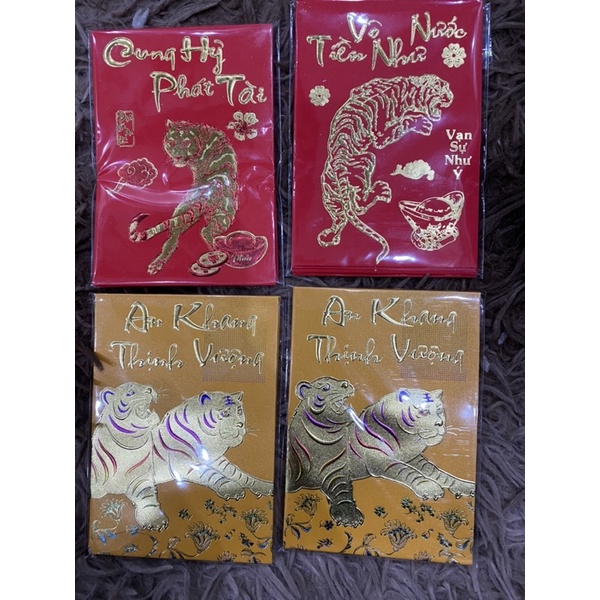 combo 6. lì xì tài Lộc trang trí tết