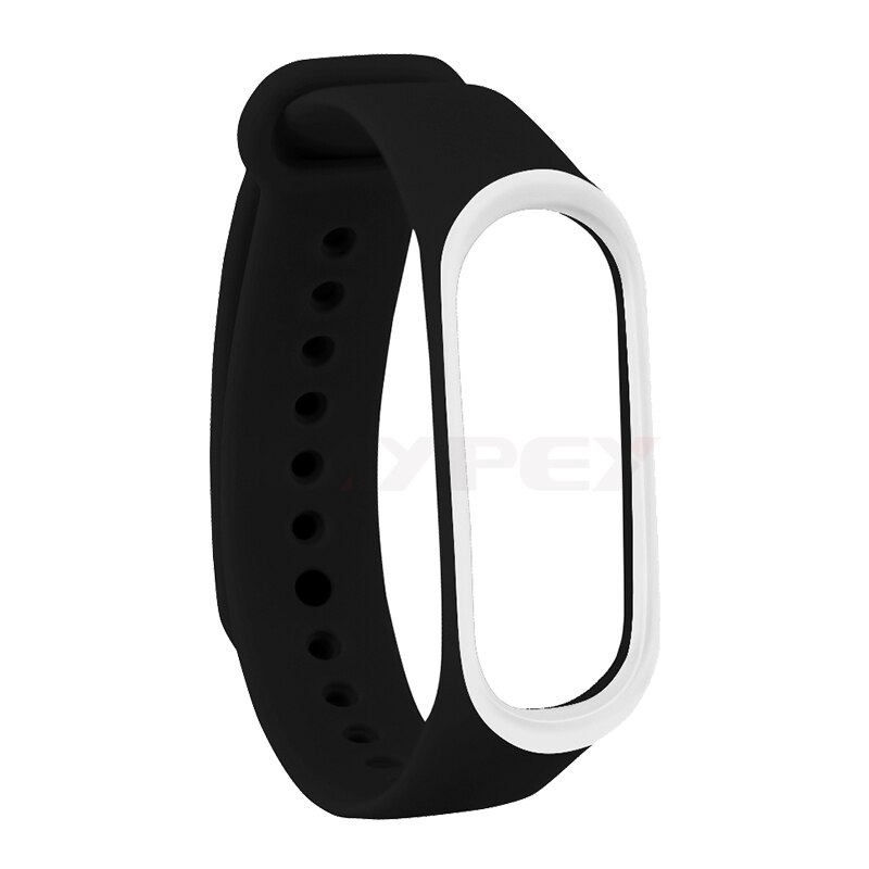 Dây Đeo Thay Thế Chất Liệu Silicon Thiết Kế Nhiều Lỗ Thời Trang Cho Mi Band 3 4