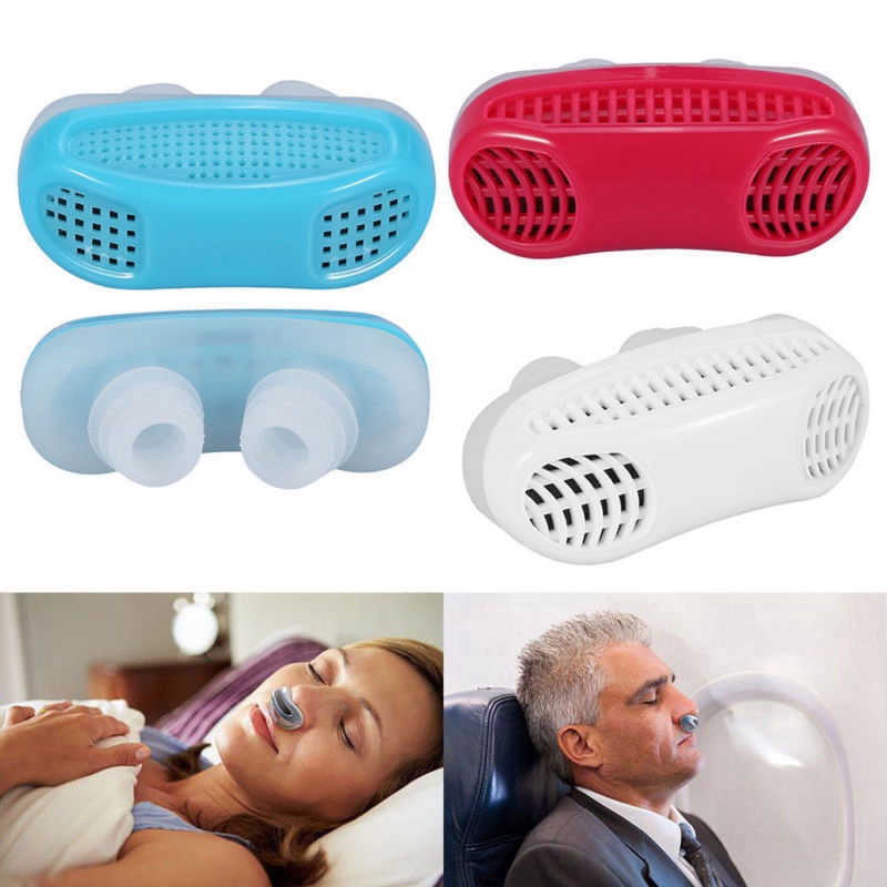 Dụng cụ gắn mũi chống ngáy tiện lợi bằng silicon