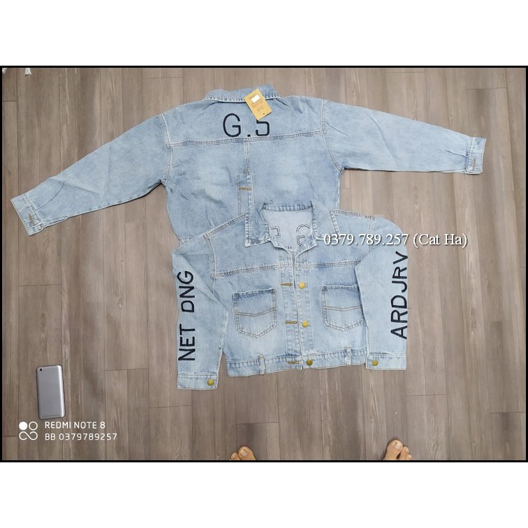 Áo khoác nữ chất jean cao cấp thời trang form dưới 58Kg G5 BB46
